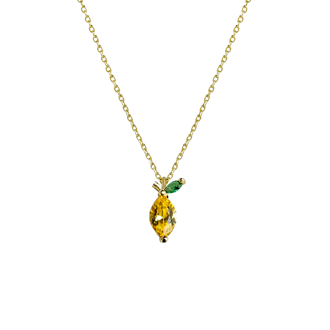 Lemon Charm Necklace