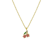 Load image into Gallery viewer, Cherry Charm Necklace