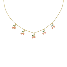 Load image into Gallery viewer, Multi Fruit Charm Necklace