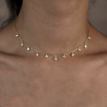 Load image into Gallery viewer, Stellar Stars Necklace