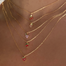 Load image into Gallery viewer, Cherry Charm Necklace