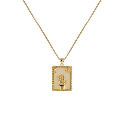 Palmistry Hand Necklace