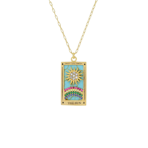 The Magician Tarot Card Necklace