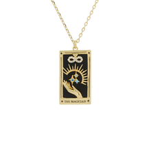 Load image into Gallery viewer, The Moon Tarot Card Necklace