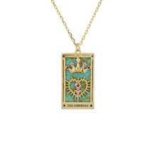 Load image into Gallery viewer, The Moon Tarot Card Necklace