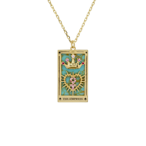 The Empress Tarot Card Necklace