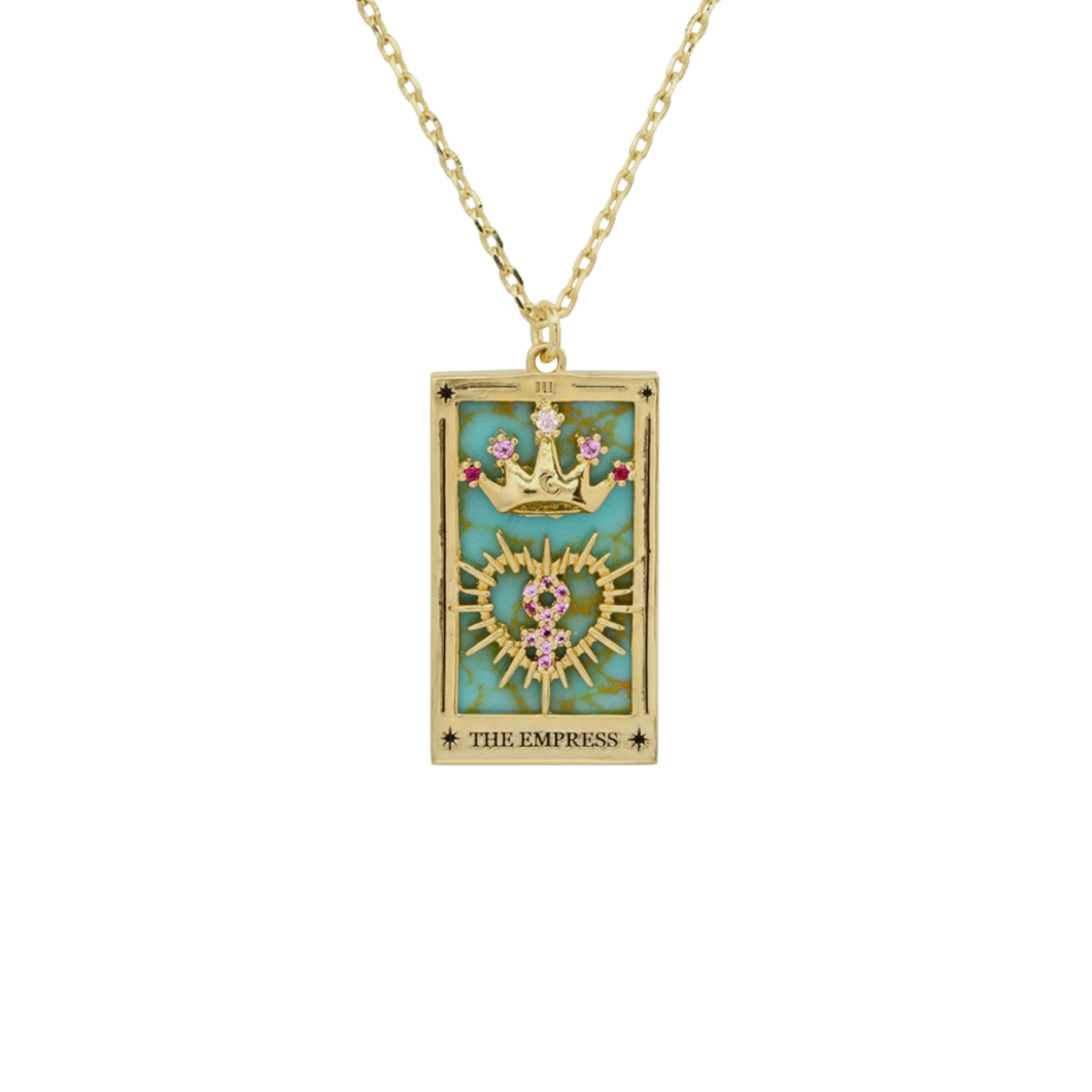 The Empress Tarot Card Necklace