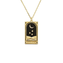 Load image into Gallery viewer, The Moon Tarot Card Necklace