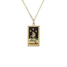 Load image into Gallery viewer, The Moon Tarot Card Necklace