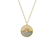 Load image into Gallery viewer, Solar Eclipse Necklace