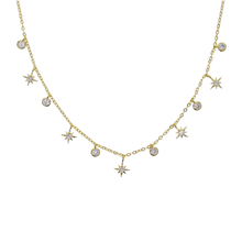 Load image into Gallery viewer, Stellar Stars Necklace