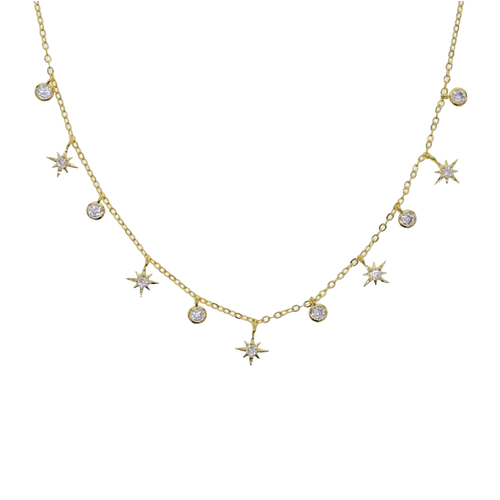 Stellar Stars Necklace