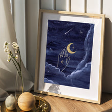 Load image into Gallery viewer, Once in a Blue Moon Art Print - Terra Soleil