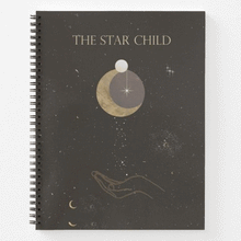 Load image into Gallery viewer, The Star Child Spiral Notebook - Terra Soleil