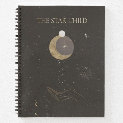 The Star Child Spiral Notebook - Terra Soleil