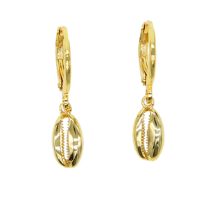 Cowry Sea Shell Earrings - Terra Soleil
