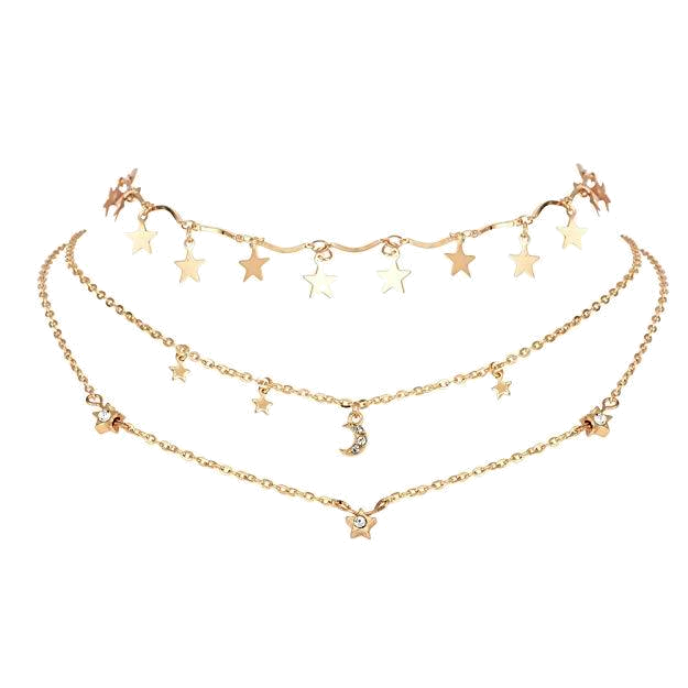 The Persephone Mini Moon Necklace - Terra Soleil