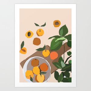 Peachy Art Print - Terra Soleil