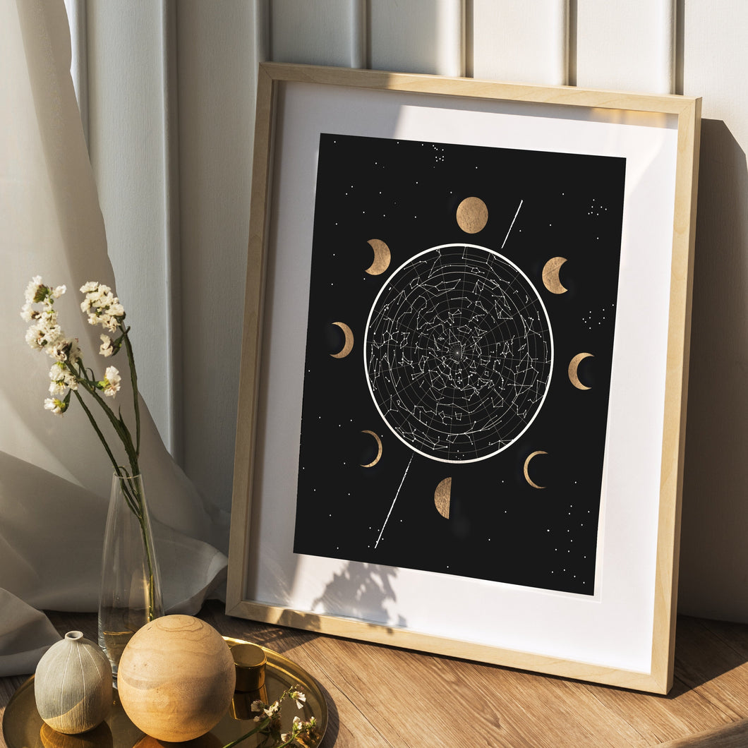 Stellar Constellation Art Print - Terra Soleil