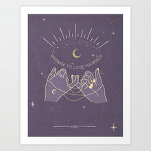 Load image into Gallery viewer, Celestial Hands Art Print - Terra Soleil