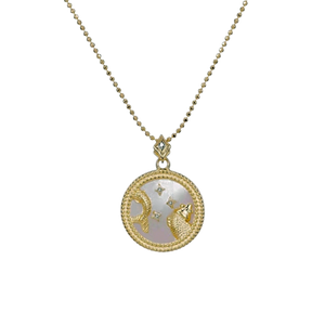 Pearl Zodiac Necklace