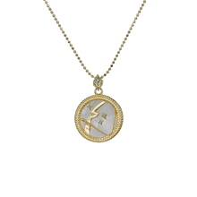 Load image into Gallery viewer, Pearl Zodiac Necklace