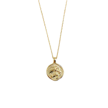 Load image into Gallery viewer, Zodiac Coin Necklace