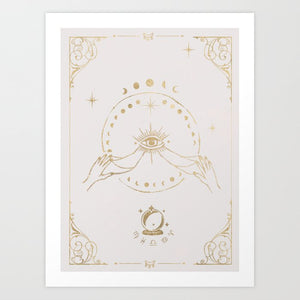 The Cleo Moon Art Print