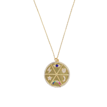 Load image into Gallery viewer, Symbology Coin Necklace - Terra Soleil