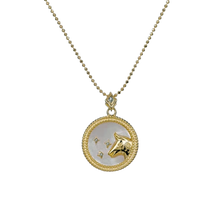 Load image into Gallery viewer, Pearl Zodiac Necklace