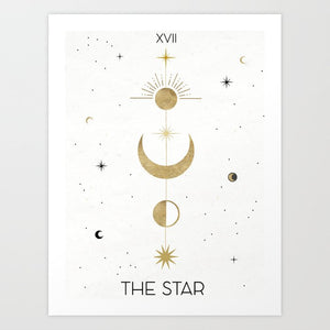 The Star Tarot Art Print