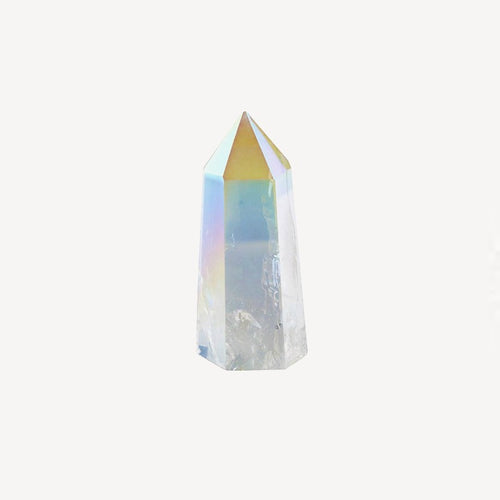 Titanium Quartz Crystal Point - Terra Soleil