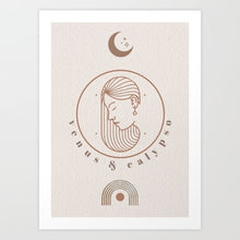 Load image into Gallery viewer, Venus &amp; Calypso Art Print
