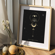 Load image into Gallery viewer, Lunar Eclipse Art Print - Terra Soleil